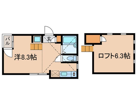 リバティ上板橋の物件間取画像